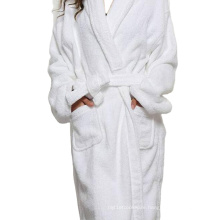 Five star hotel  Unisex luxury Terry/Velour bathrobe breathe freely bath robe
